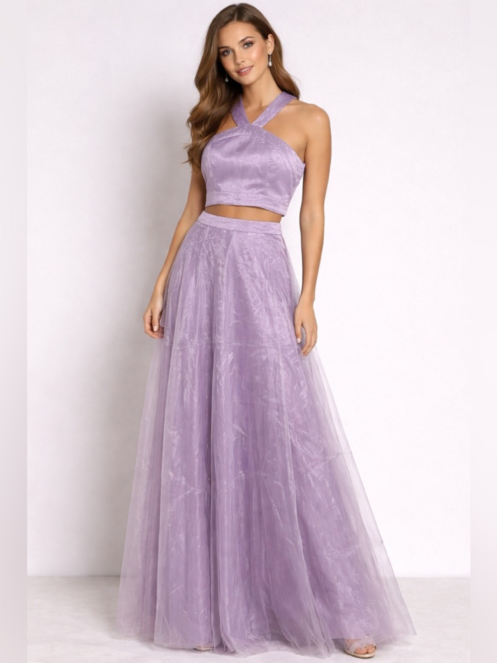 Lulu's Lavender Prom Dress